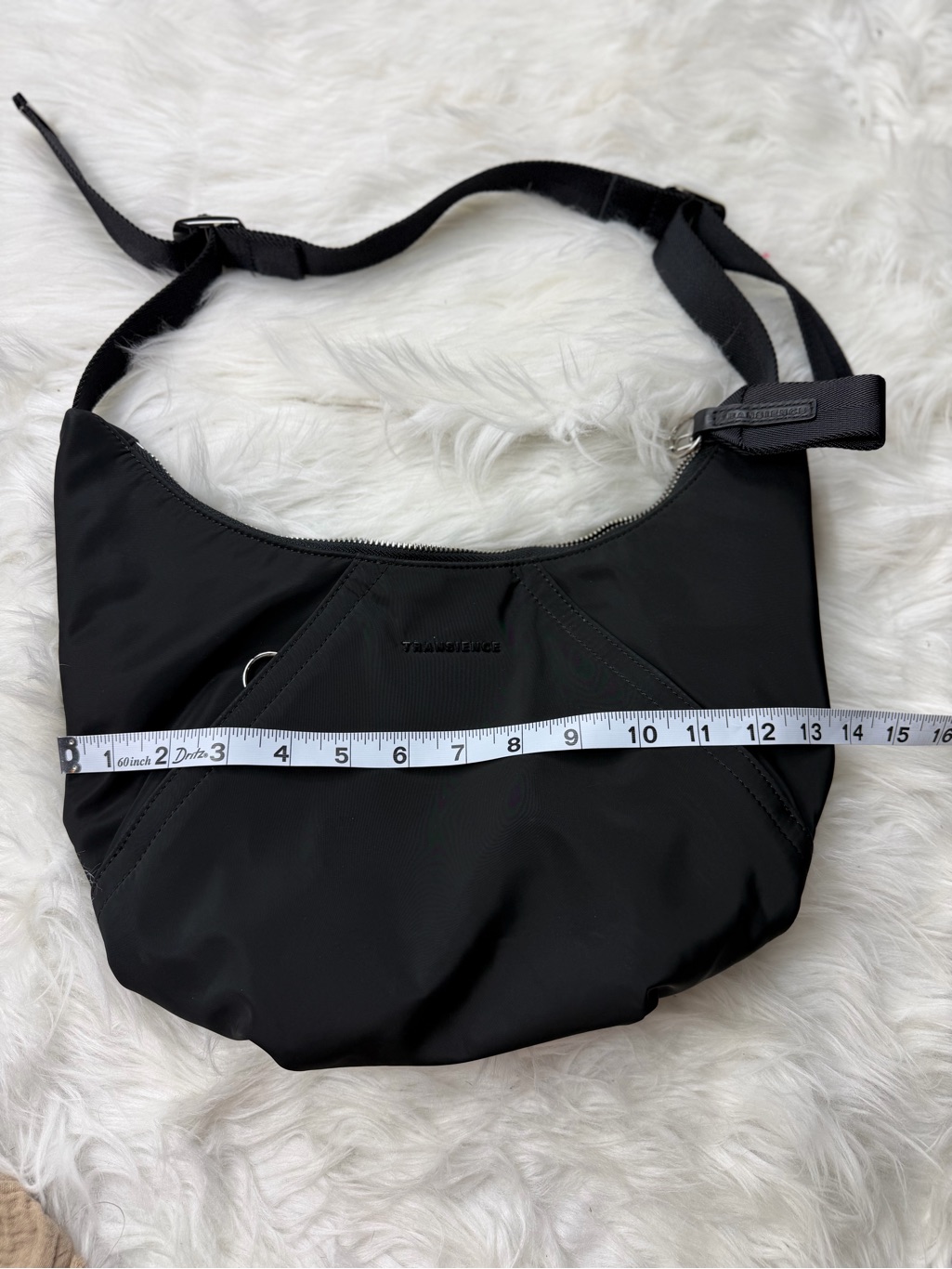 Transience Black Nylon Shoulder Bag — image 4 of 6